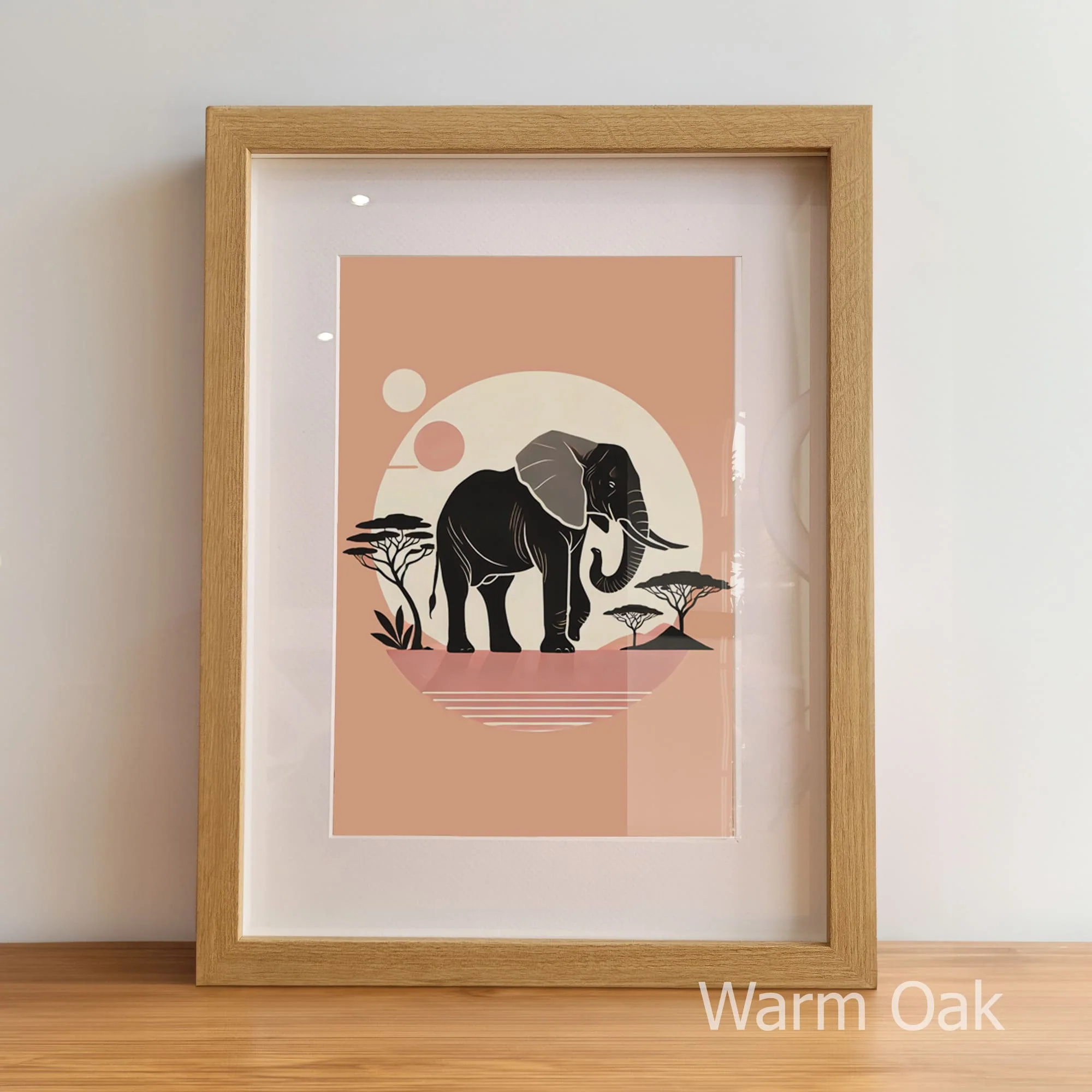Boho Soft Safari Prints Set of 3 | Children's Wall Art - Image 5