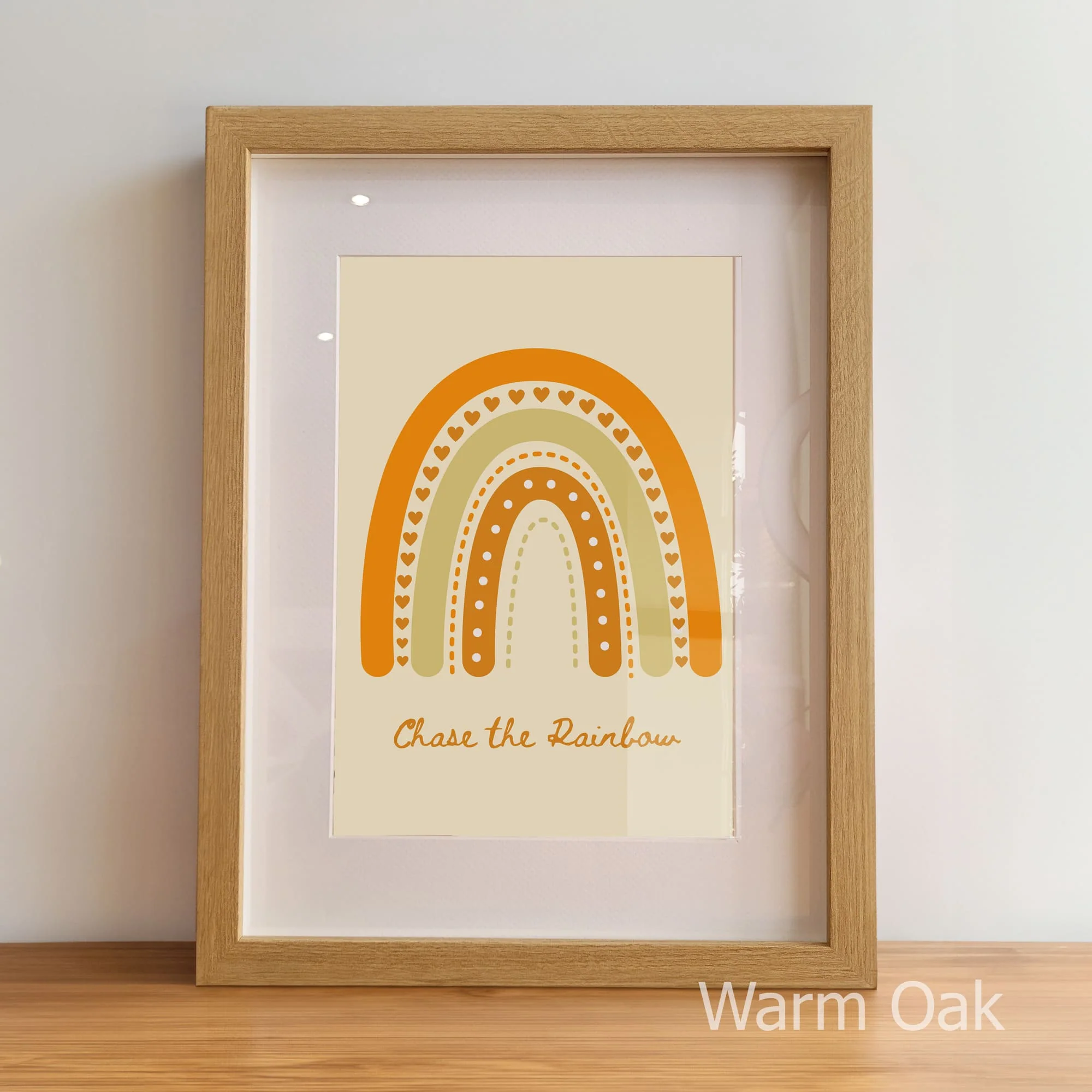 Boho Yellow Radiance | Set of 3 Personalised Nursery Prints - Image 5