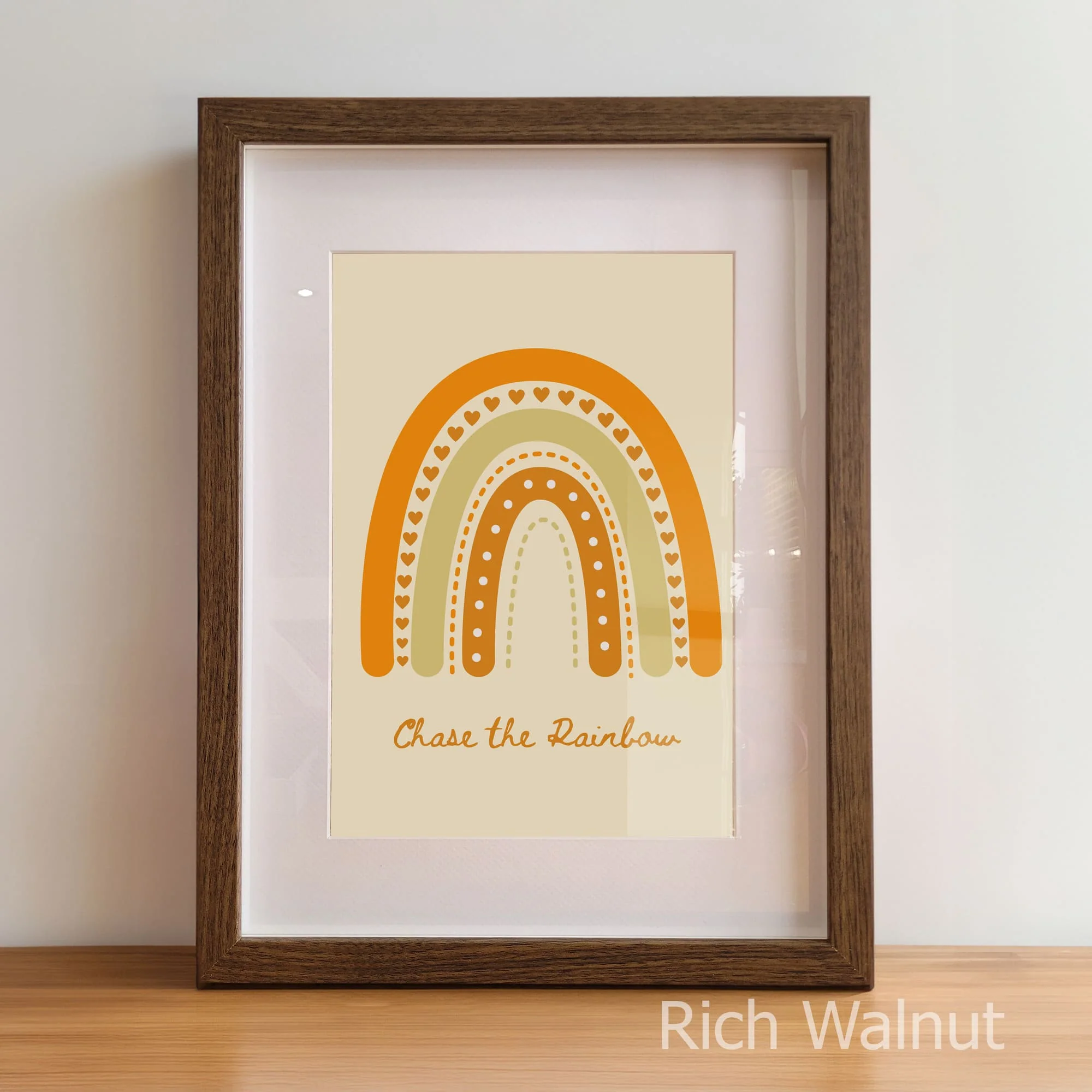 Boho Yellow Radiance | Set of 3 Personalised Nursery Prints - Image 6