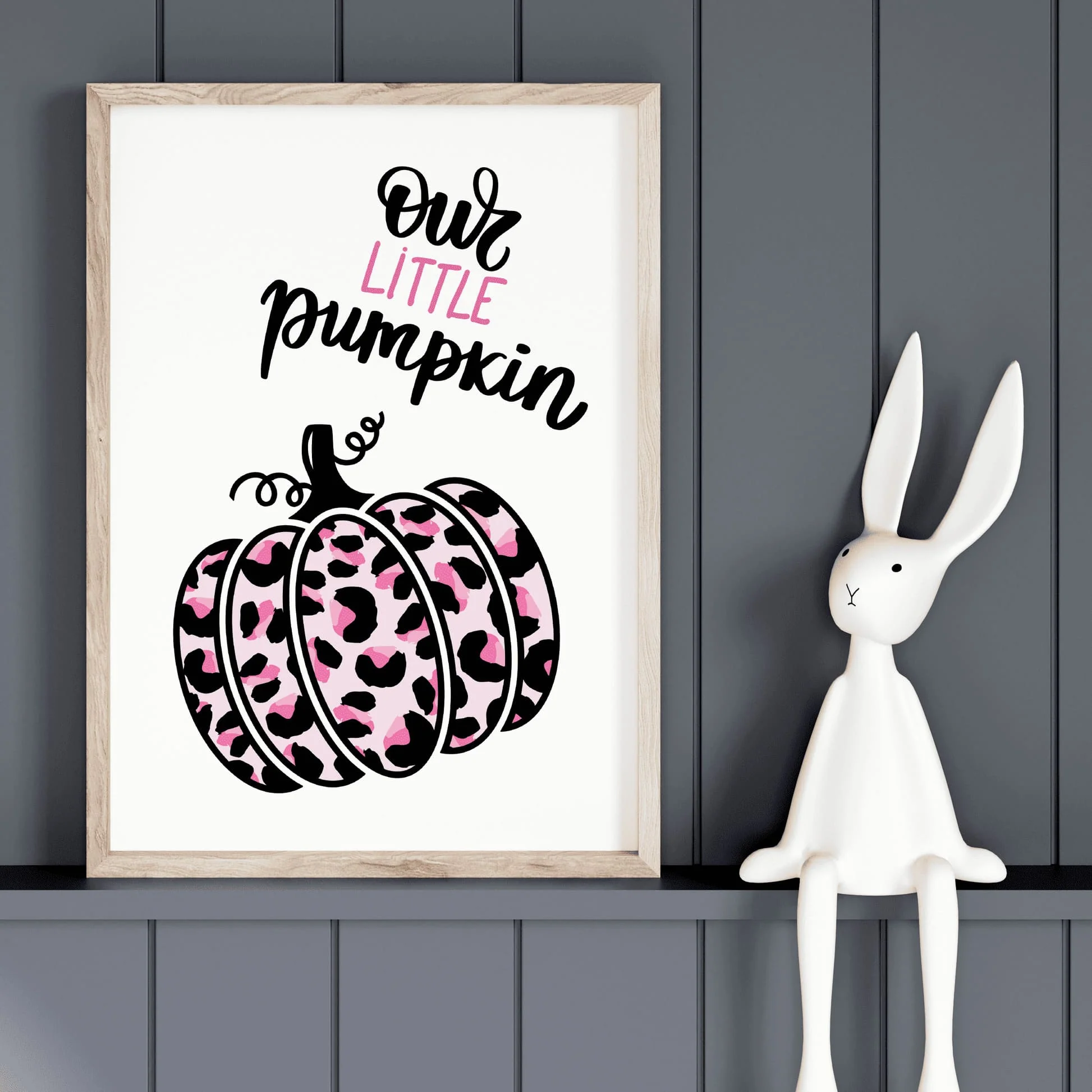 Childrens Halloween Print Set | Set of 8 in Pink - Image 3