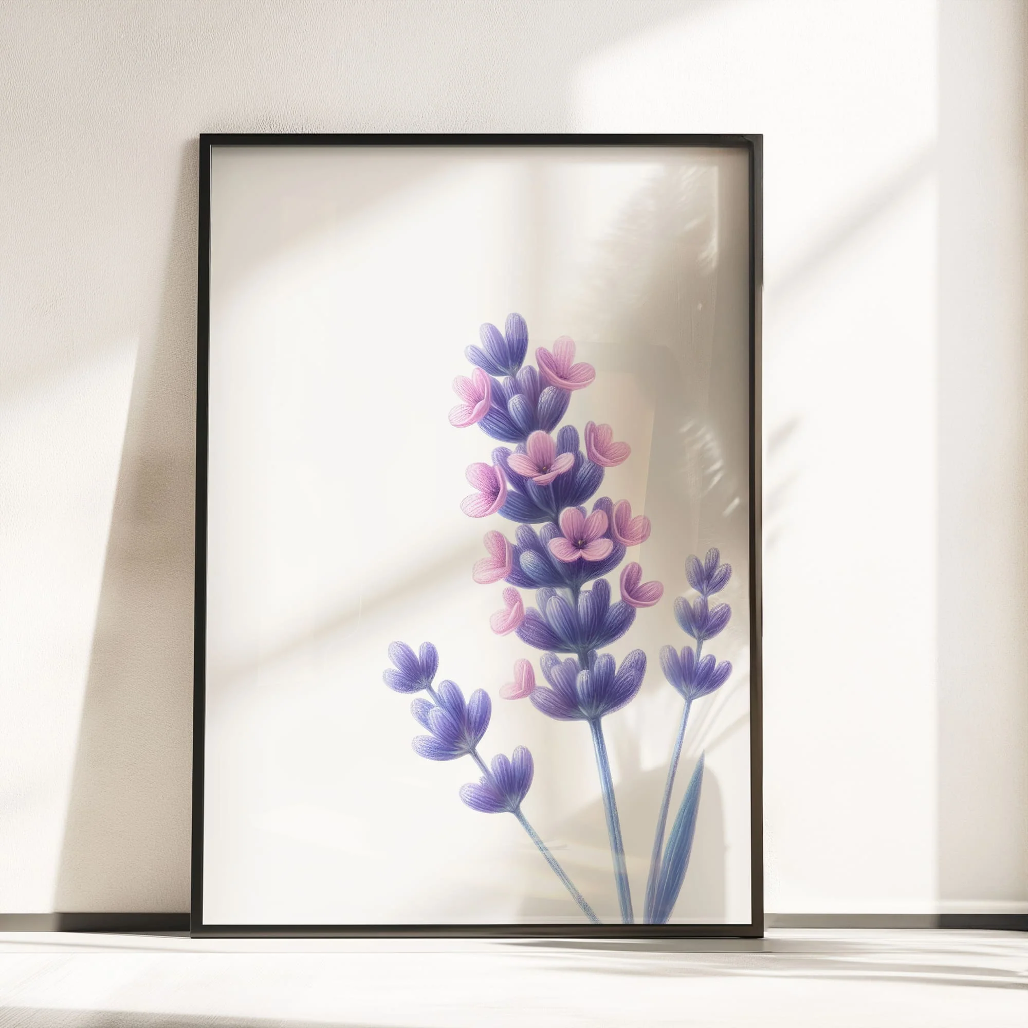 Floral Trio | Daisy, Poppy & Lavender Prints Set of 3 - Image 3