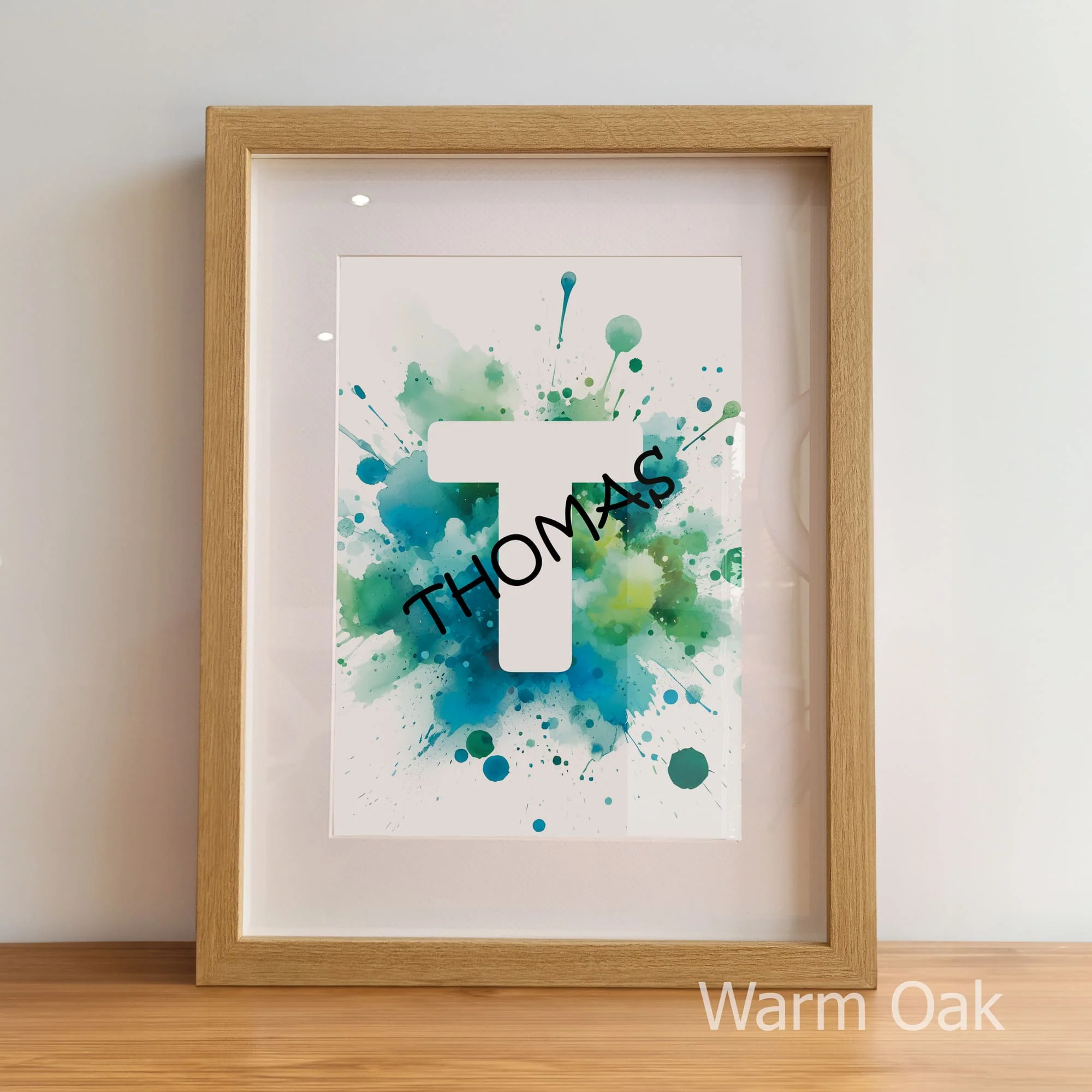Green Dinosaur Trio | Personalised Nursery Art Set of 3 - Image 7