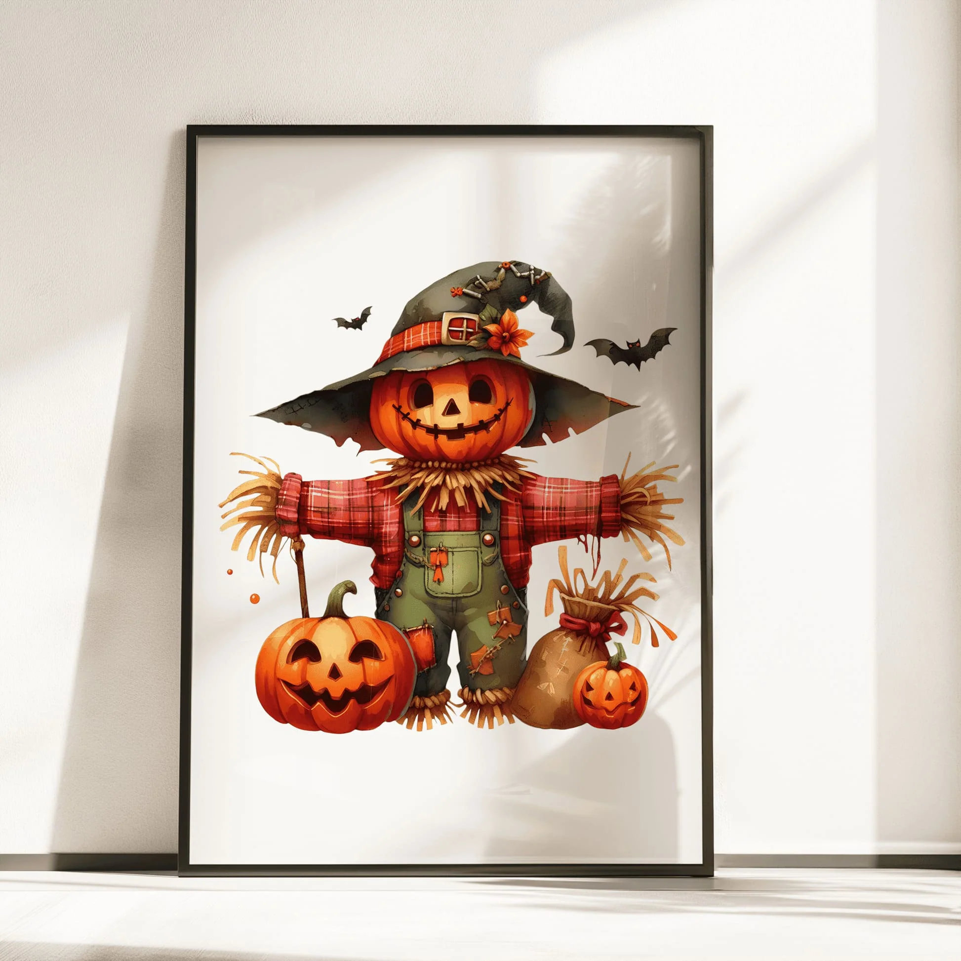 Halloween Childrens Prints Set ot 4 - Image 3