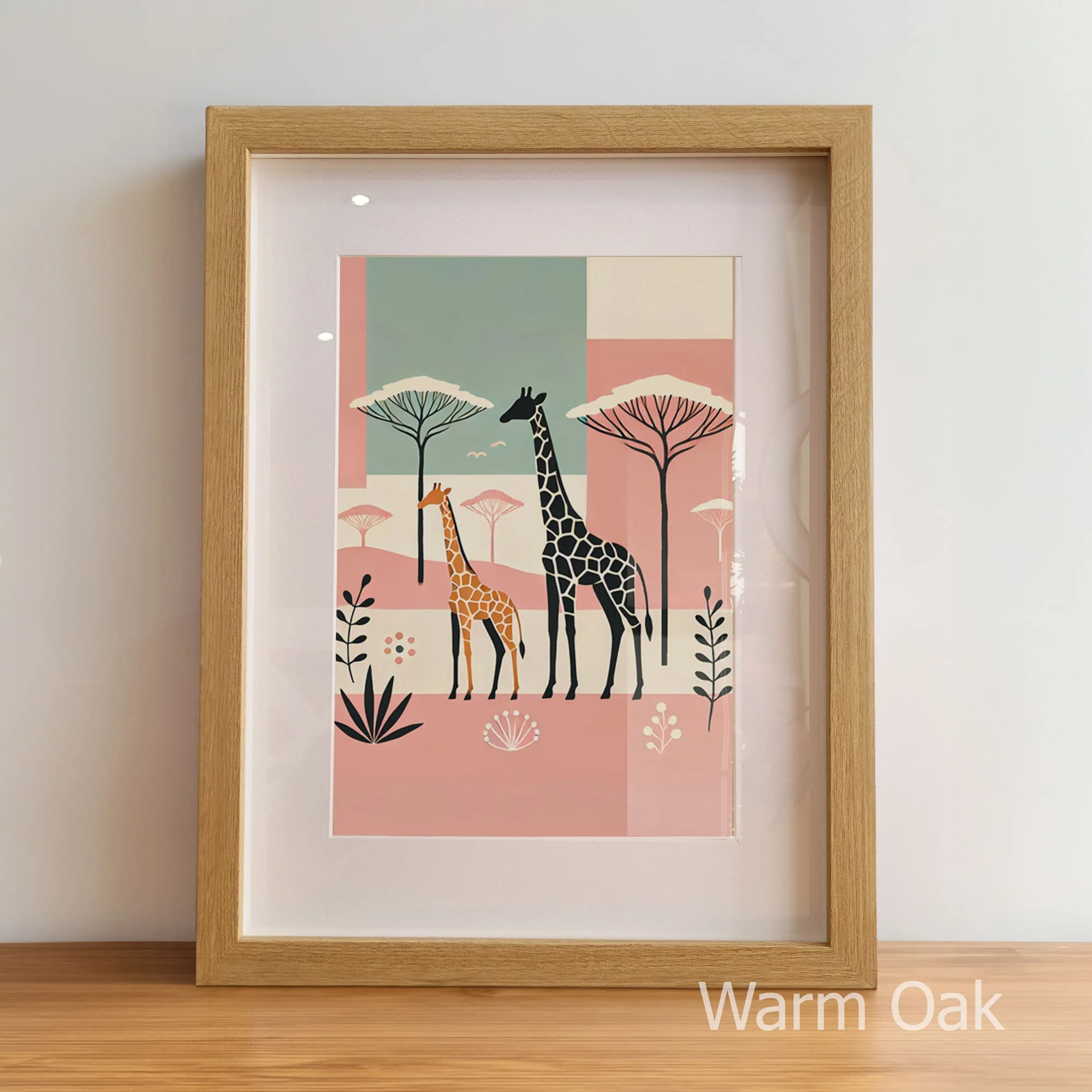 Modern Boho Safari Prints Set of 3 | Children's Wall Art - Image 6