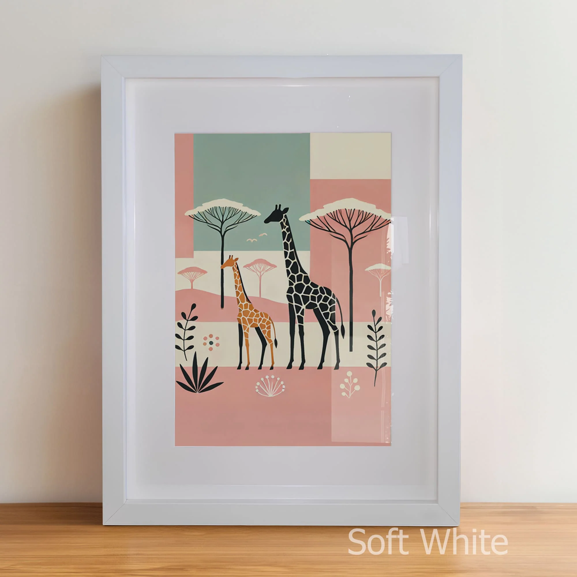 Modern Boho Safari Prints Set of 3 | Children's Wall Art - Image 7