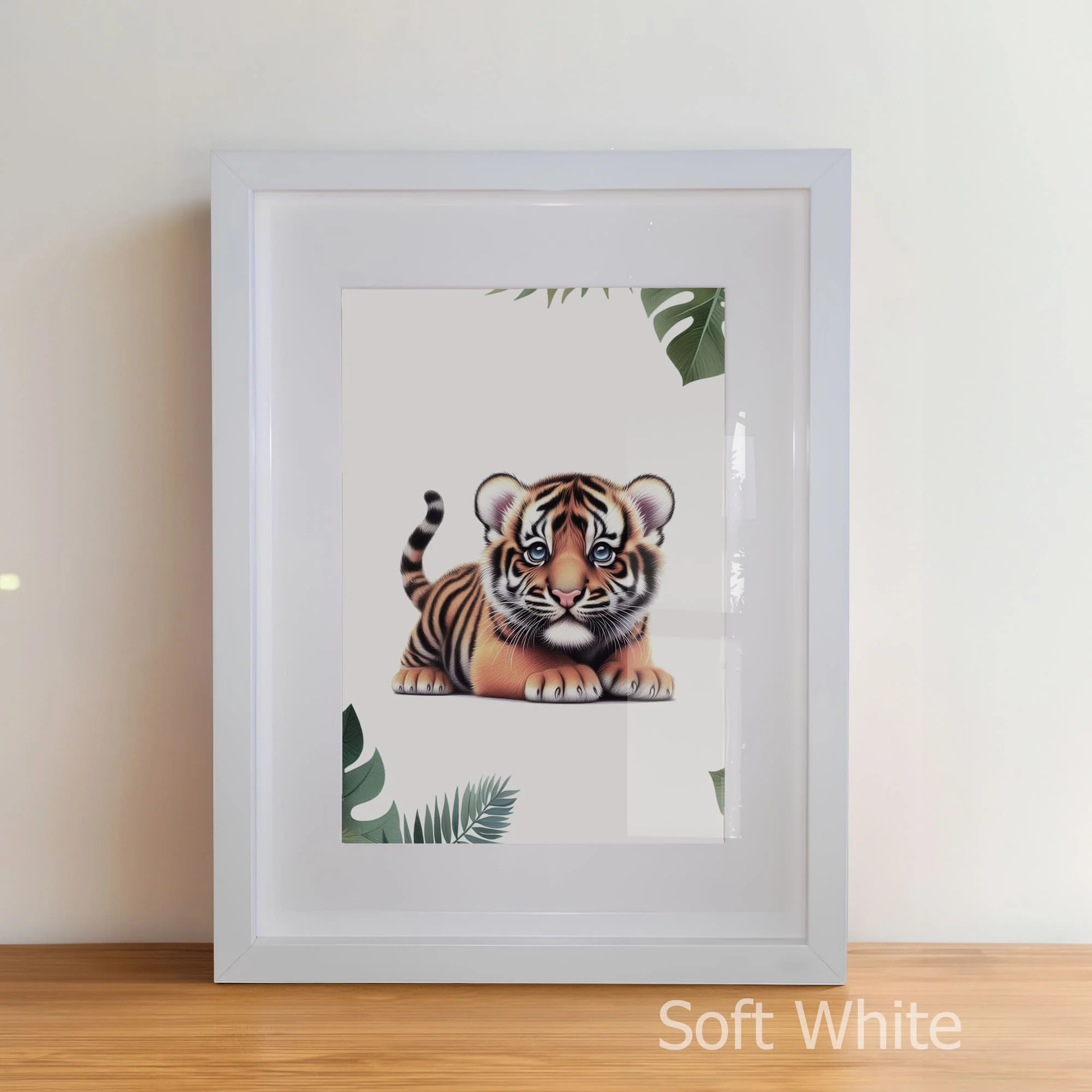 Big Cat Cub Trio | Personalised Nursery Art Set of 3 - Image 7