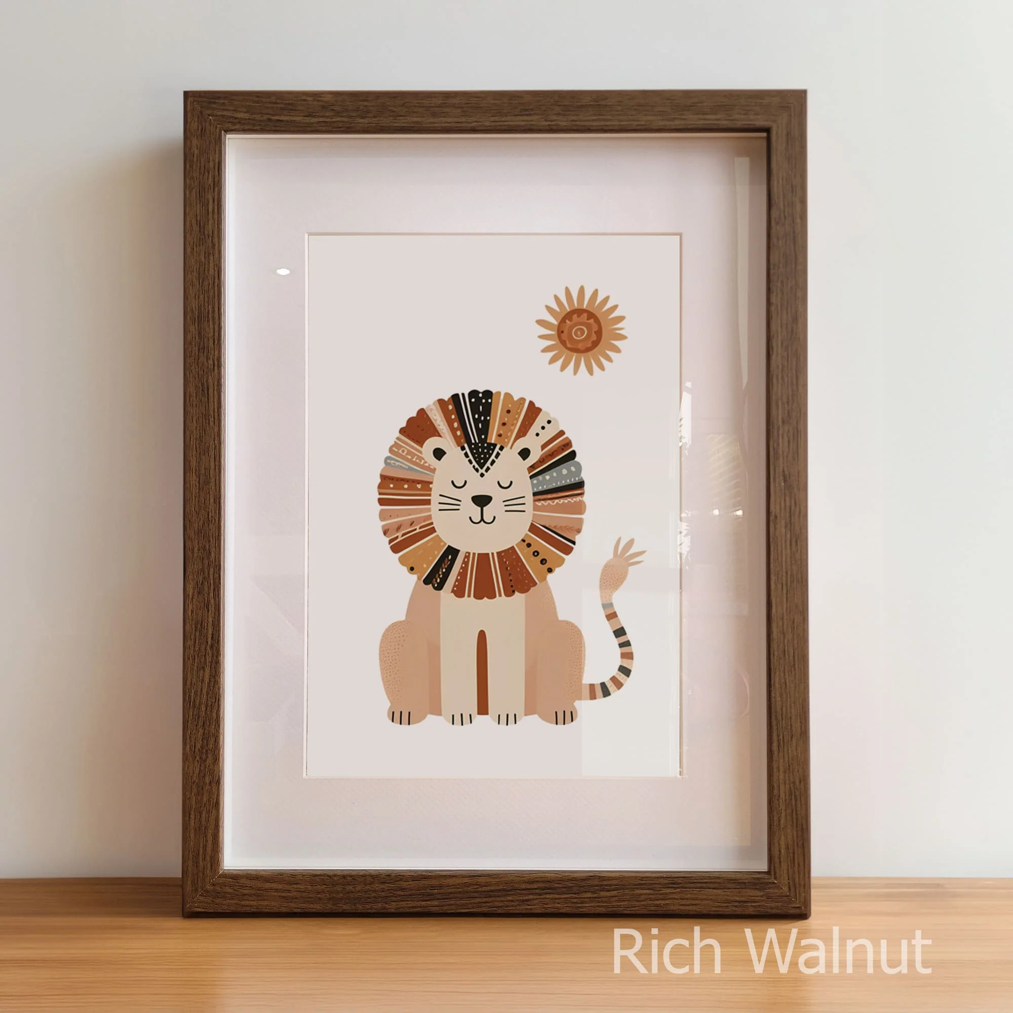 Boho Safari Set | Nursery Wall Art Set of 3 - Image 7