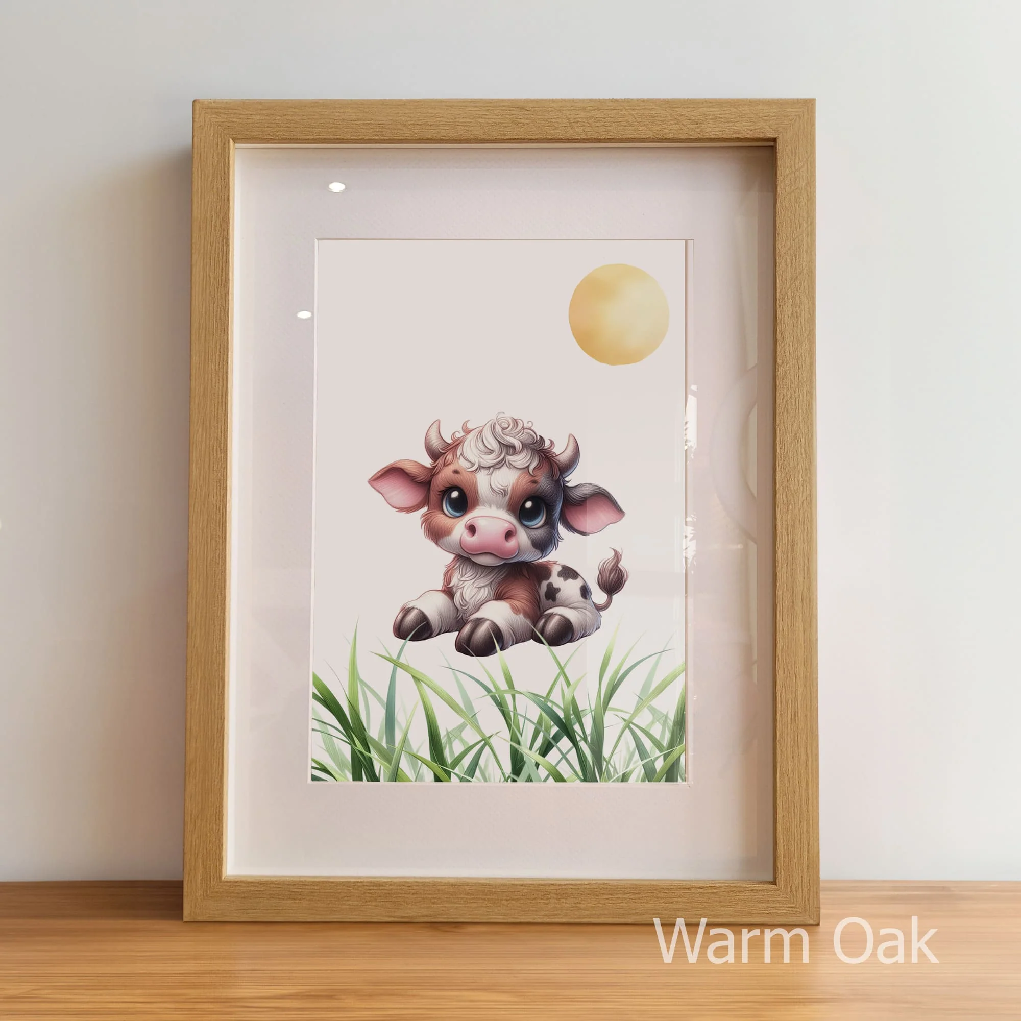 Baby Farm Animals | Set of 3 Personalised Children's Wall Art - Image 4