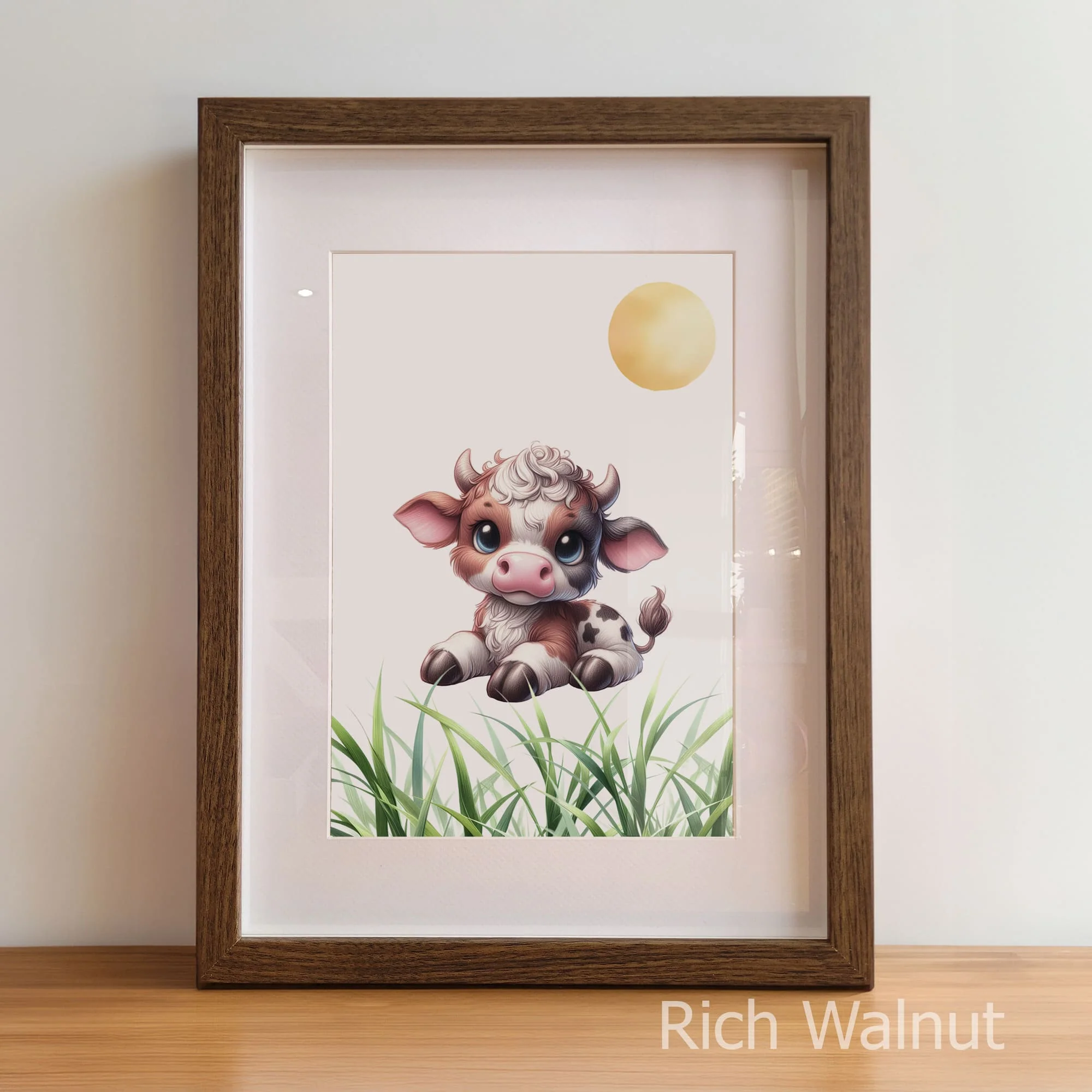 Baby Farm Animals | Set of 3 Personalised Children's Wall Art - Image 5