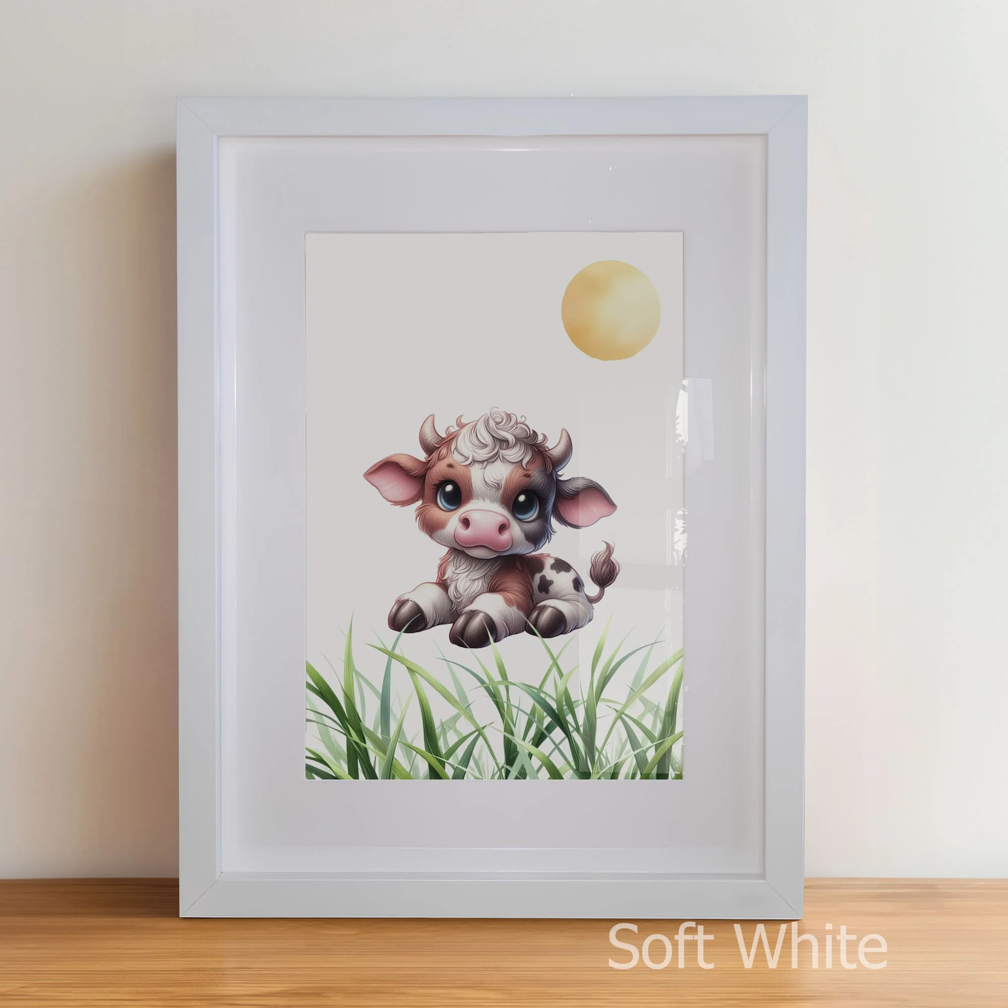 Baby Farm Animals | Set of 3 Personalised Children's Wall Art - Image 6