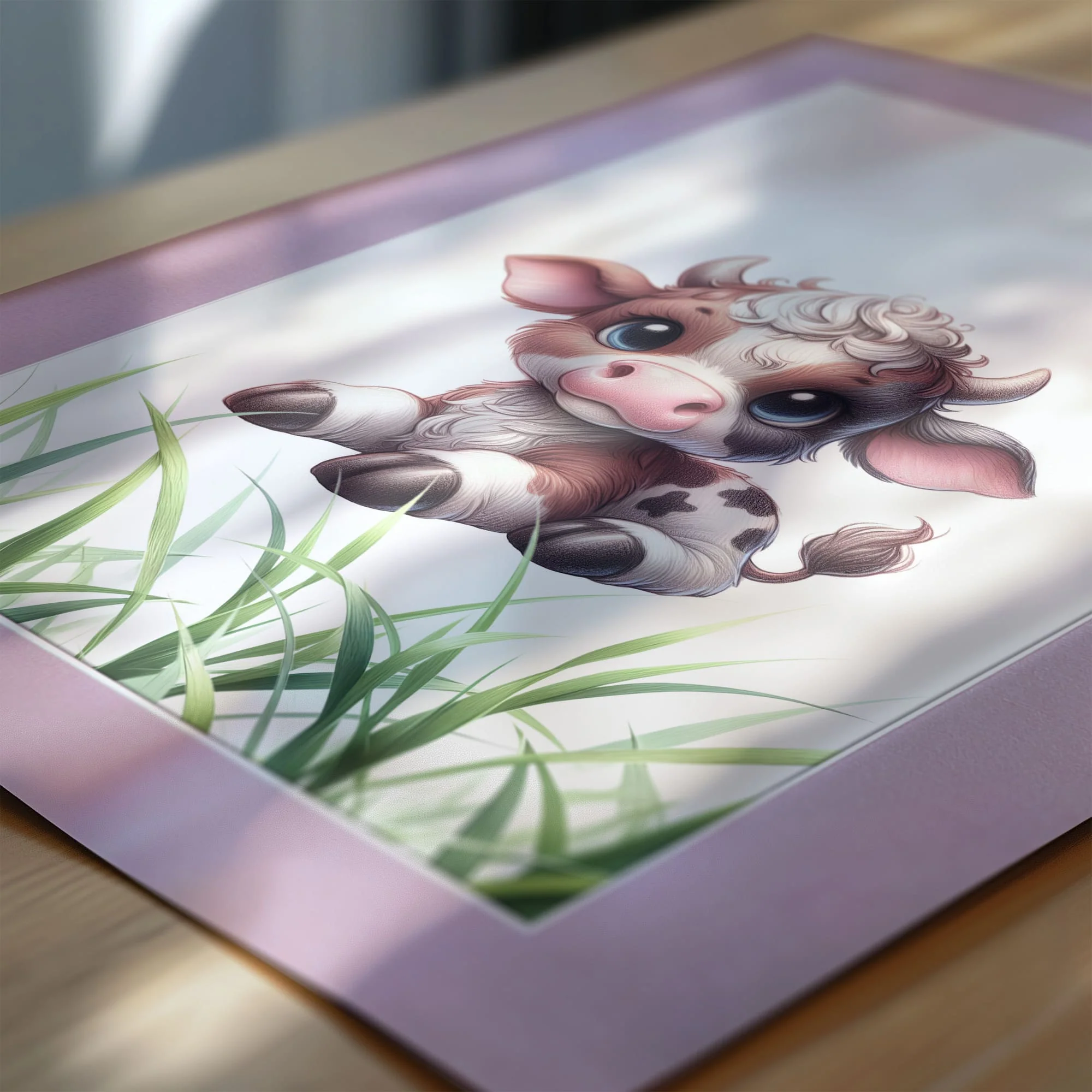 Baby Farm Animals | Set of 3 Personalised Children's Wall Art - Image 7