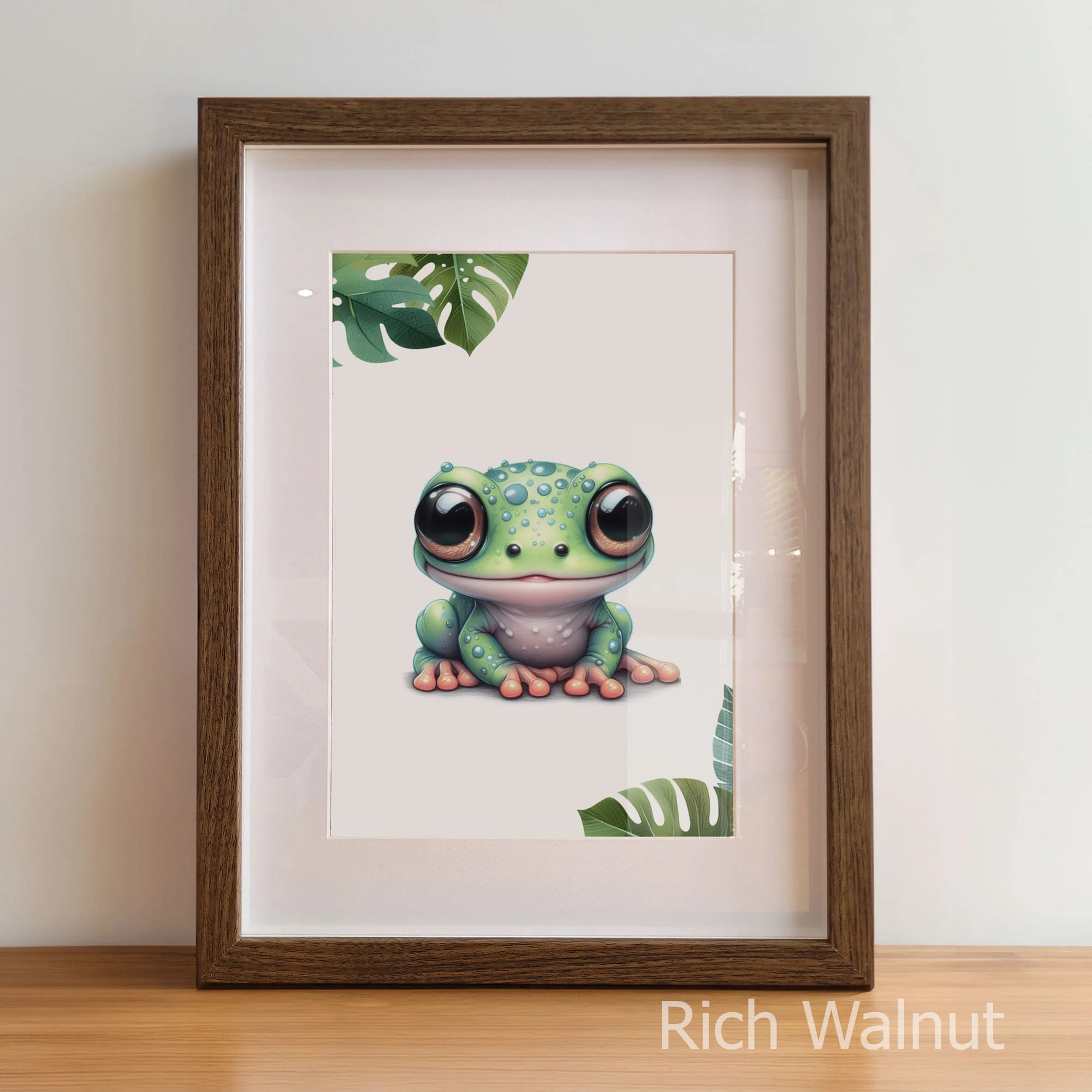 Cute Reptile Print Set of 3 | Personalised Nursery Prints - Image 4