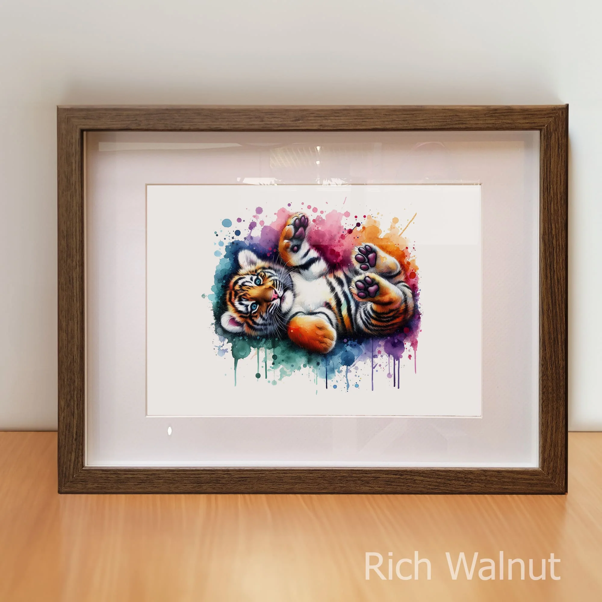 Vibrant Cub Nursery Prints | Nursery Wall Prints - Image 4