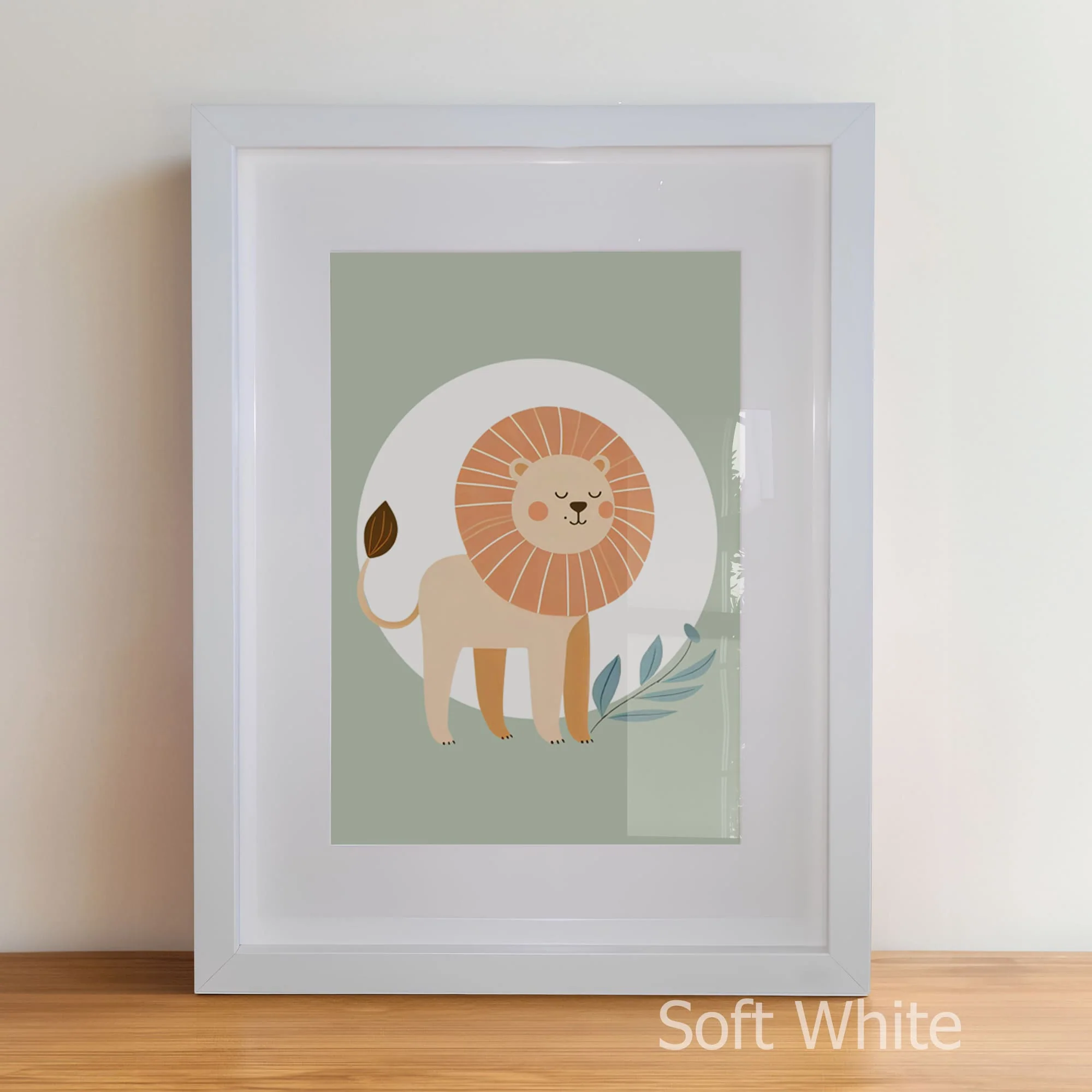 Minimalist Safari Variety Set of 3 | Children's Wall Art - Image 4