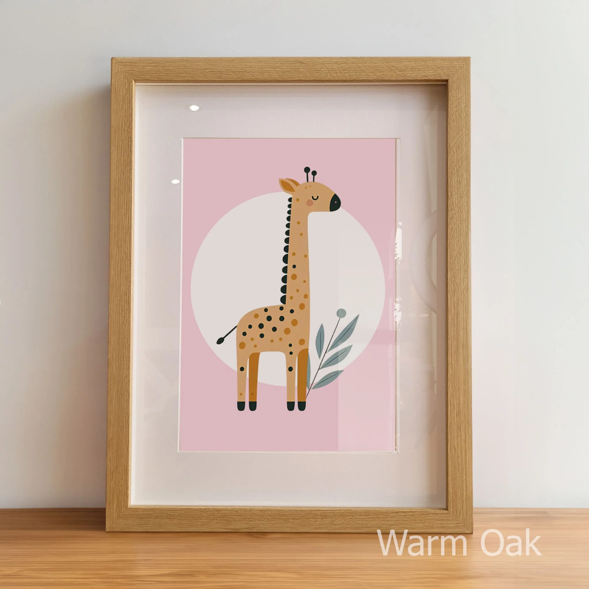 Minimalist Safari Variety Set of 3 | Children's Wall Art - Image 6