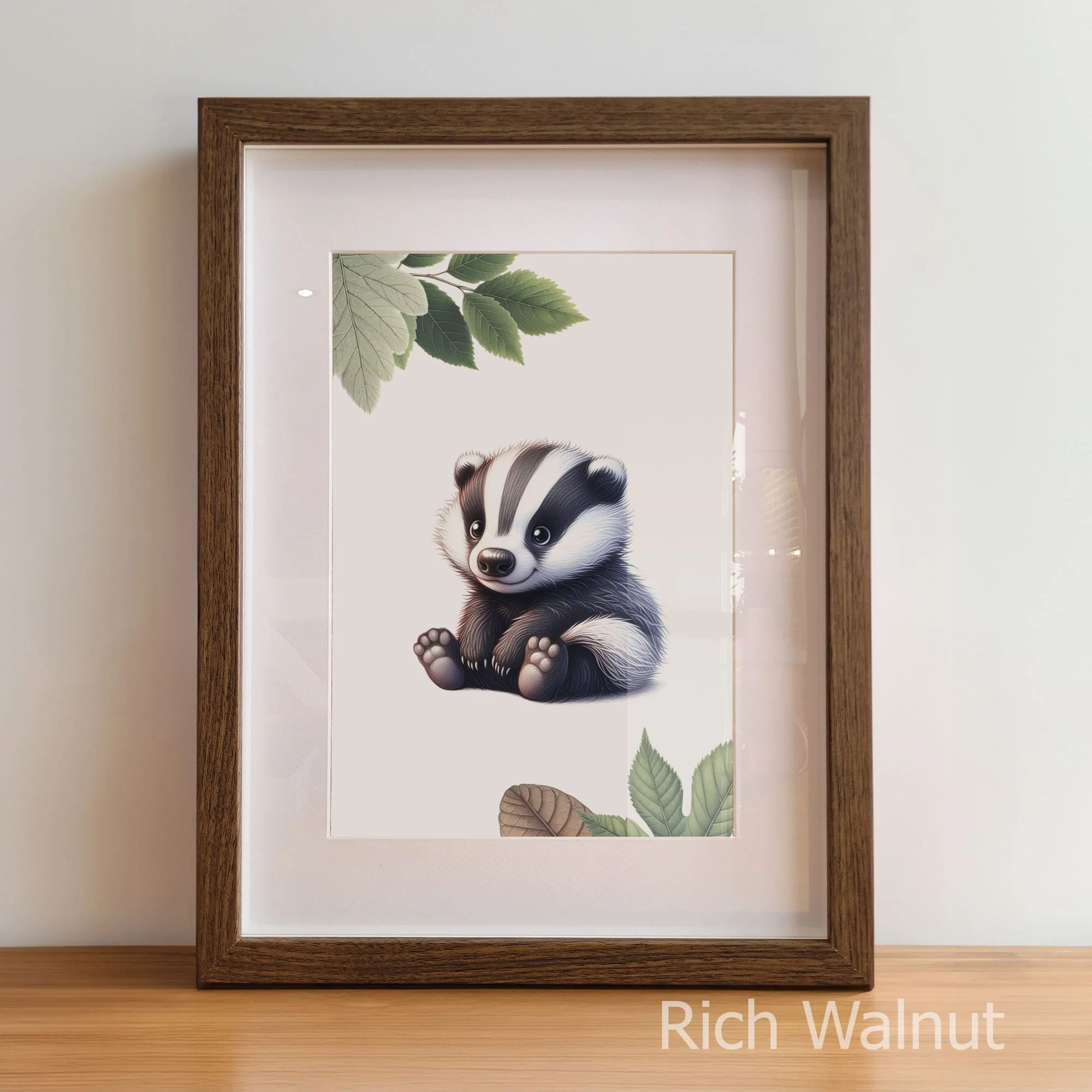 Woodland Animal Art Set | Personalised Nursery Prints Set of 3 - Image 5