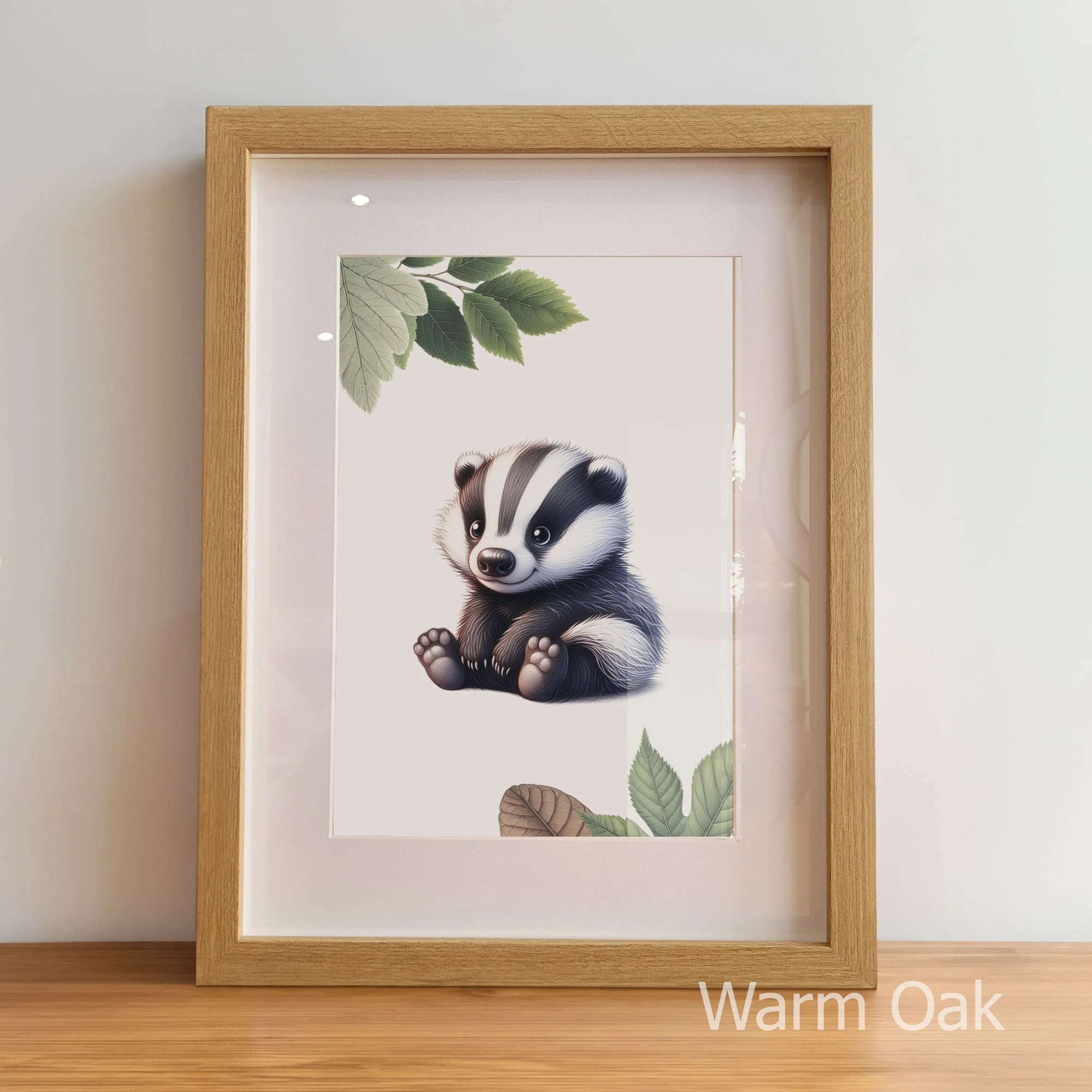 Woodland Animal Art Set | Personalised Nursery Prints Set of 3 - Image 6