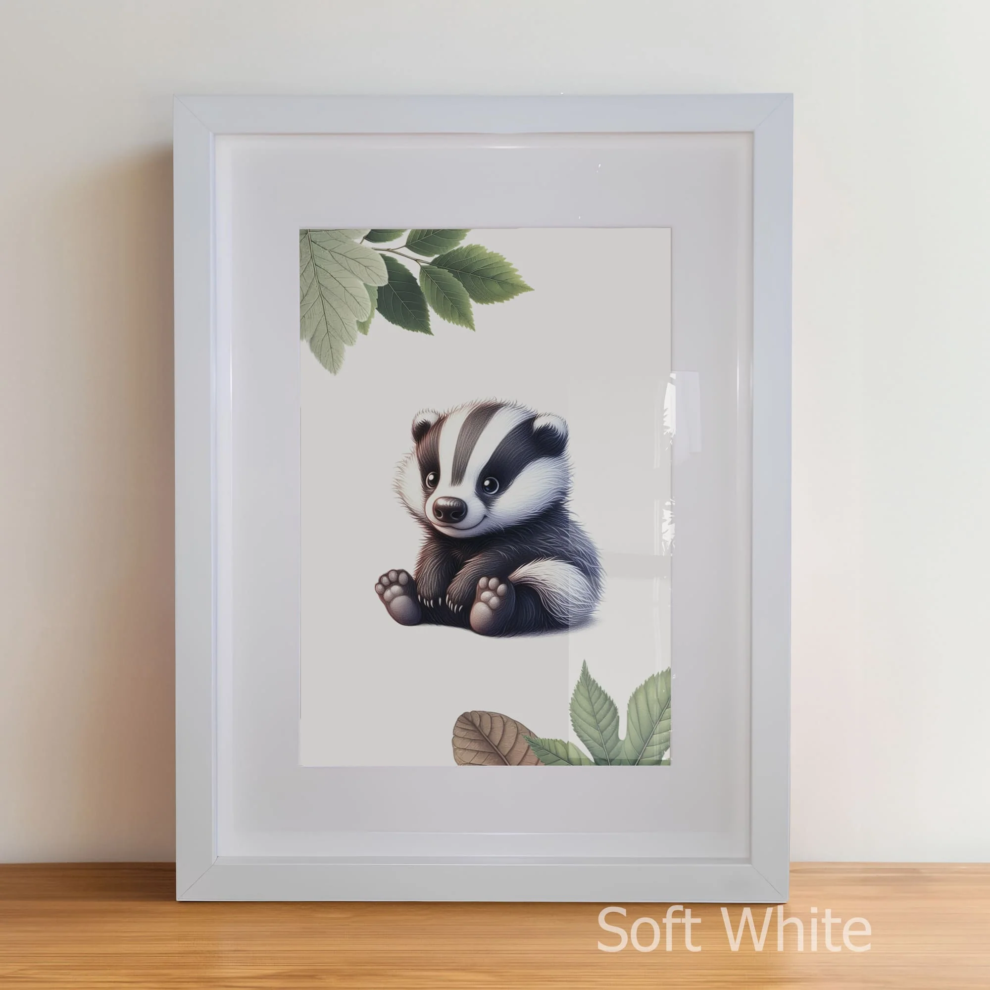 Woodland Animal Art Set | Personalised Nursery Prints Set of 3 - Image 7