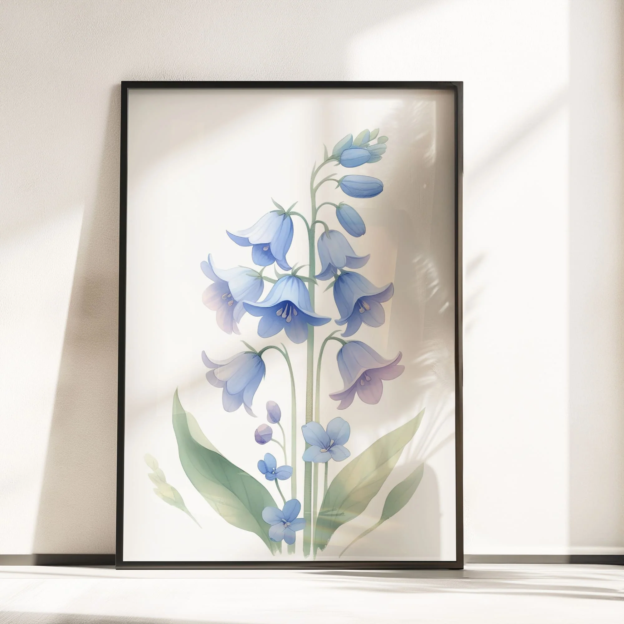 Pastel Wildflower Trio | Soft Nursery Prints Set of 3 - Image 3