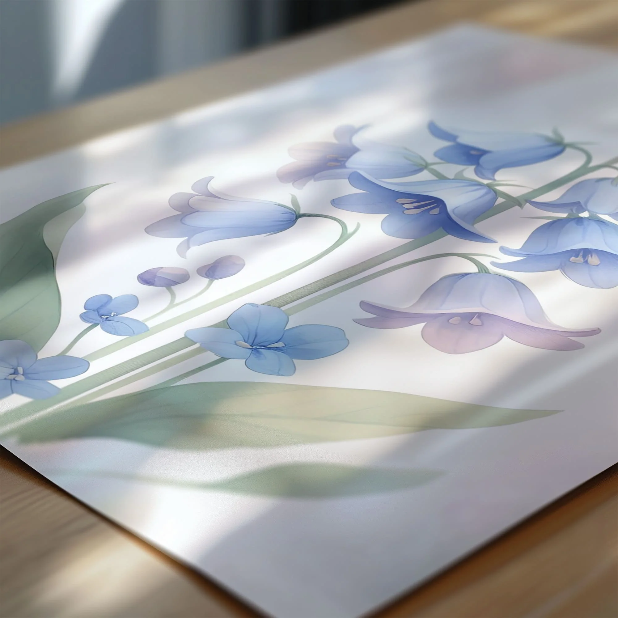 Pastel Wildflower Trio | Soft Nursery Prints Set of 3 - Image 4