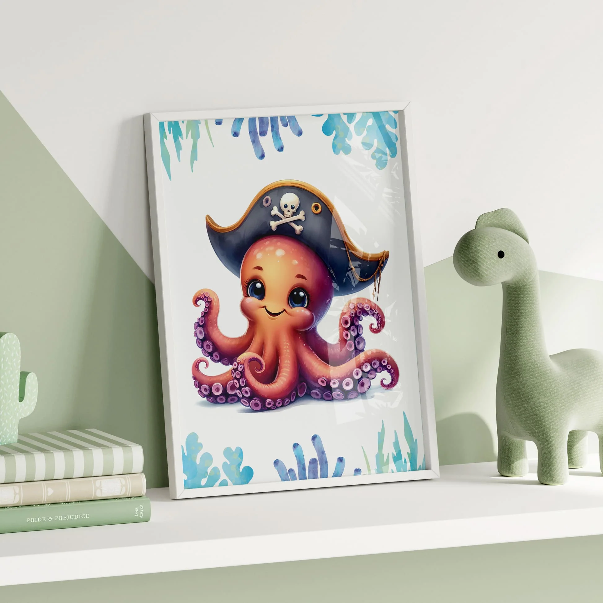 Pirate Adventure Set | Personalised Nursery Prints Set of 3 - Image 3