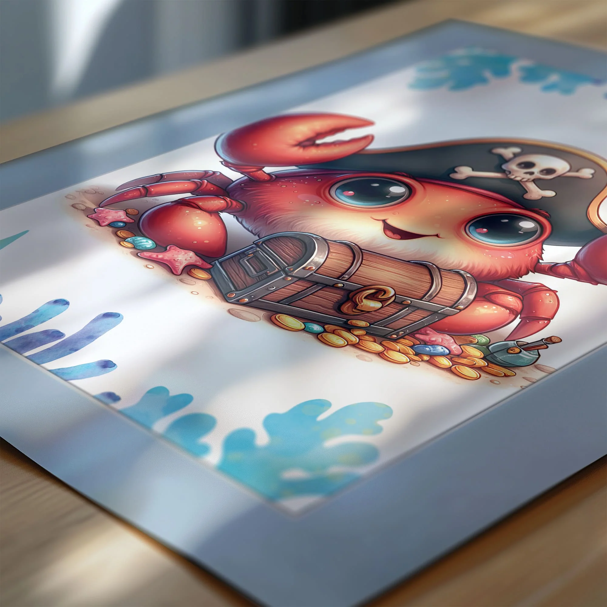 Pirate Adventure Set | Personalised Nursery Prints Set of 3 - Image 8