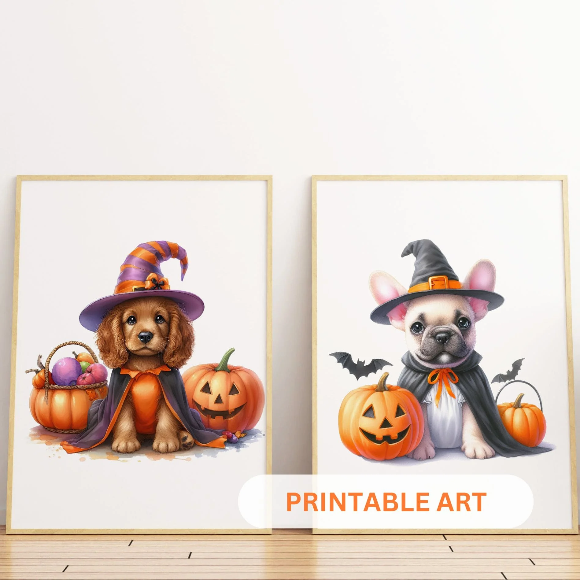 Printable Halloween Children's Decor - Paw-sitively Spooky - Image 3