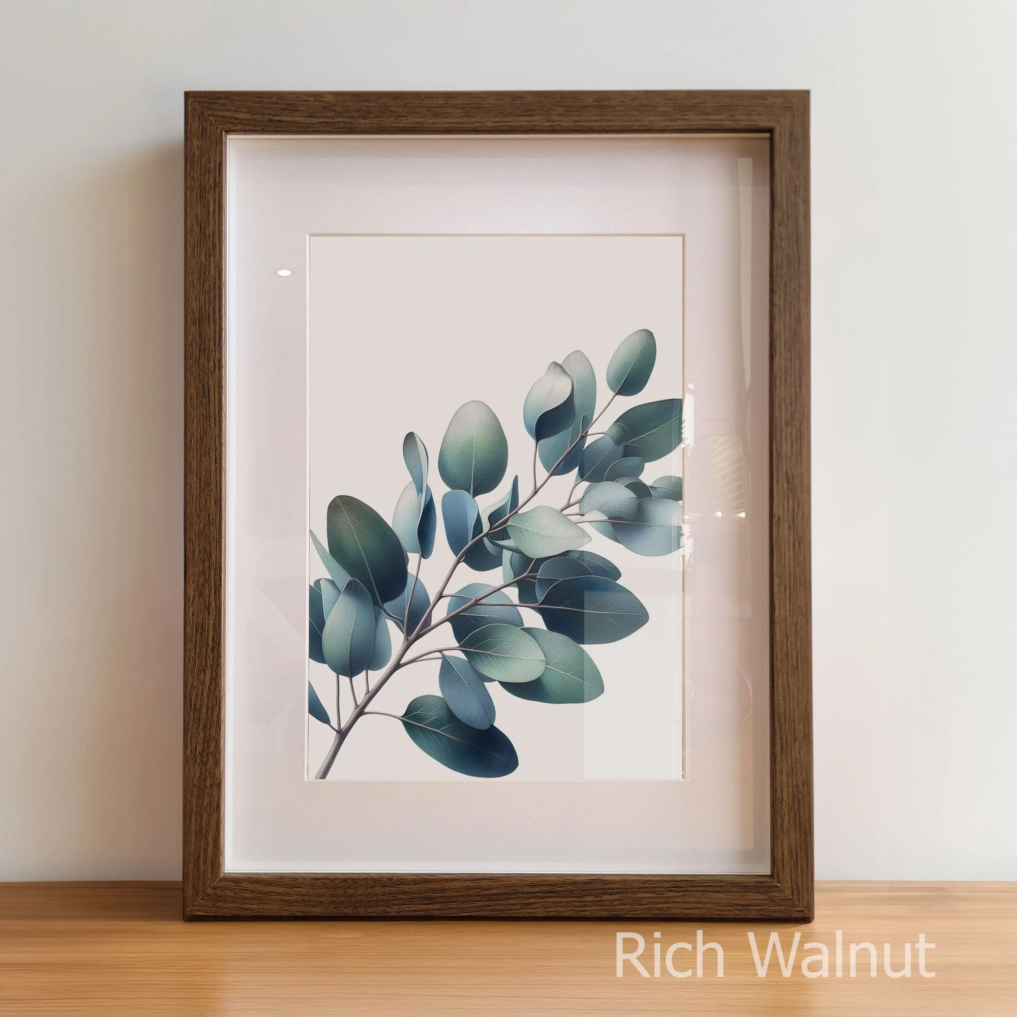 Soft-Toned Greenery Trio | Muted Fern, Eucalyptus & Palm Prints - Image 5