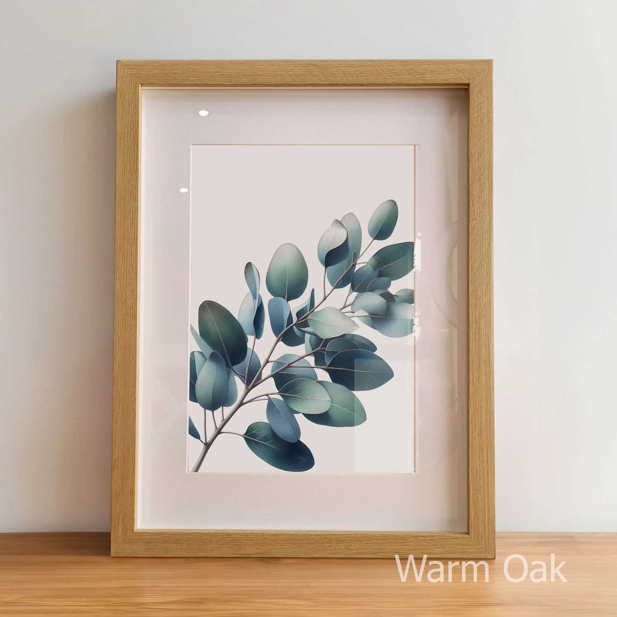 Soft-Toned Greenery Trio | Muted Fern, Eucalyptus & Palm Prints - Image 6