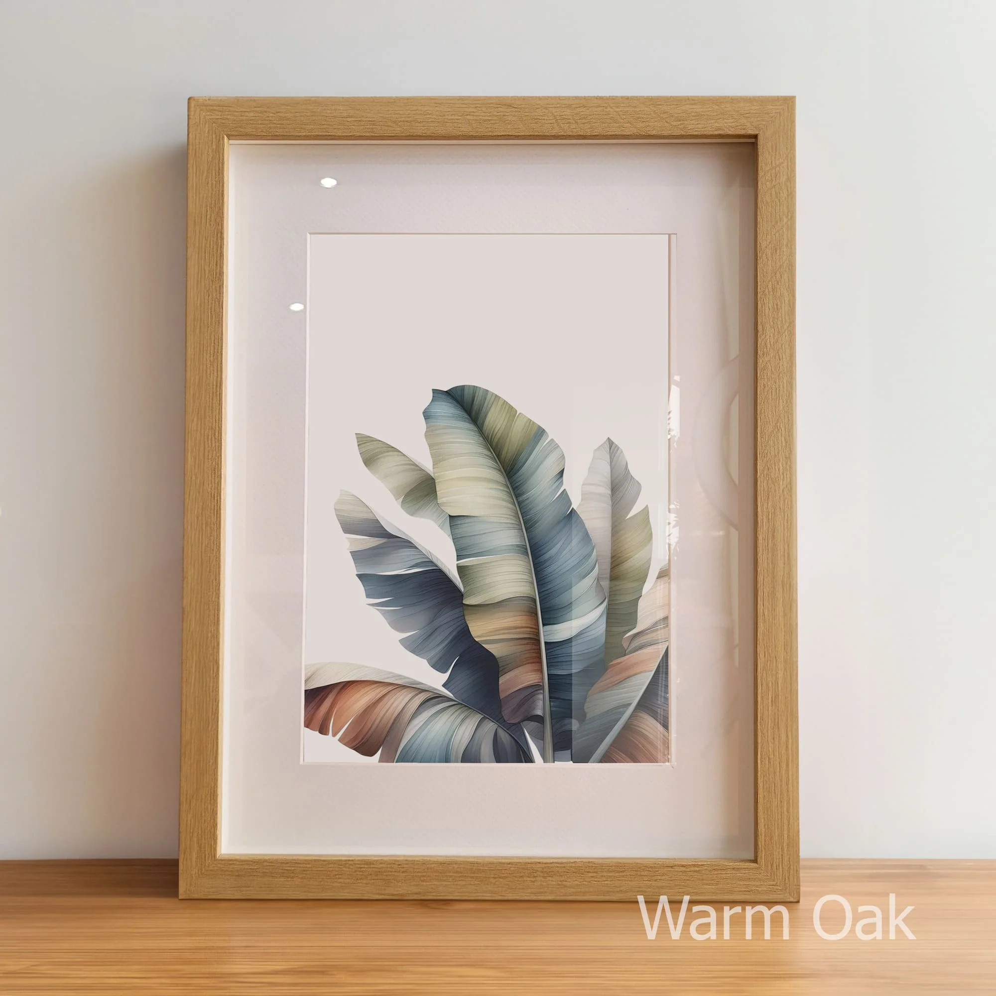 Tropical Minimalist Trio | Relaxing Nursery Decor Set of 3 - Image 6