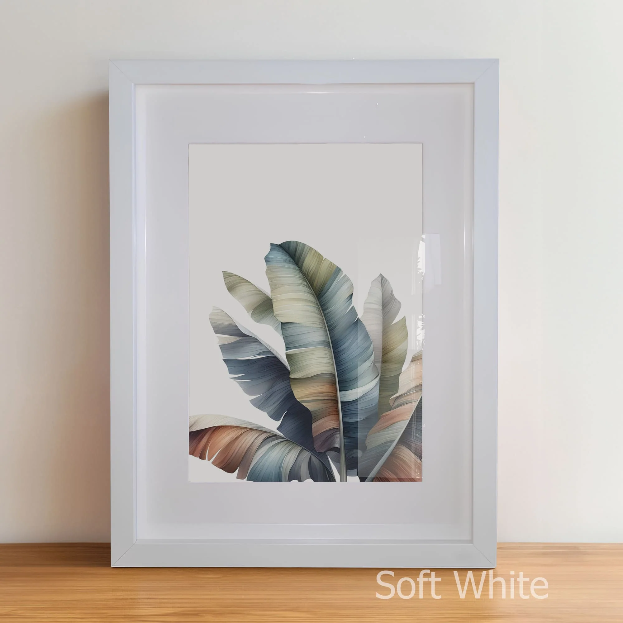 Tropical Minimalist Trio | Relaxing Nursery Decor Set of 3 - Image 7