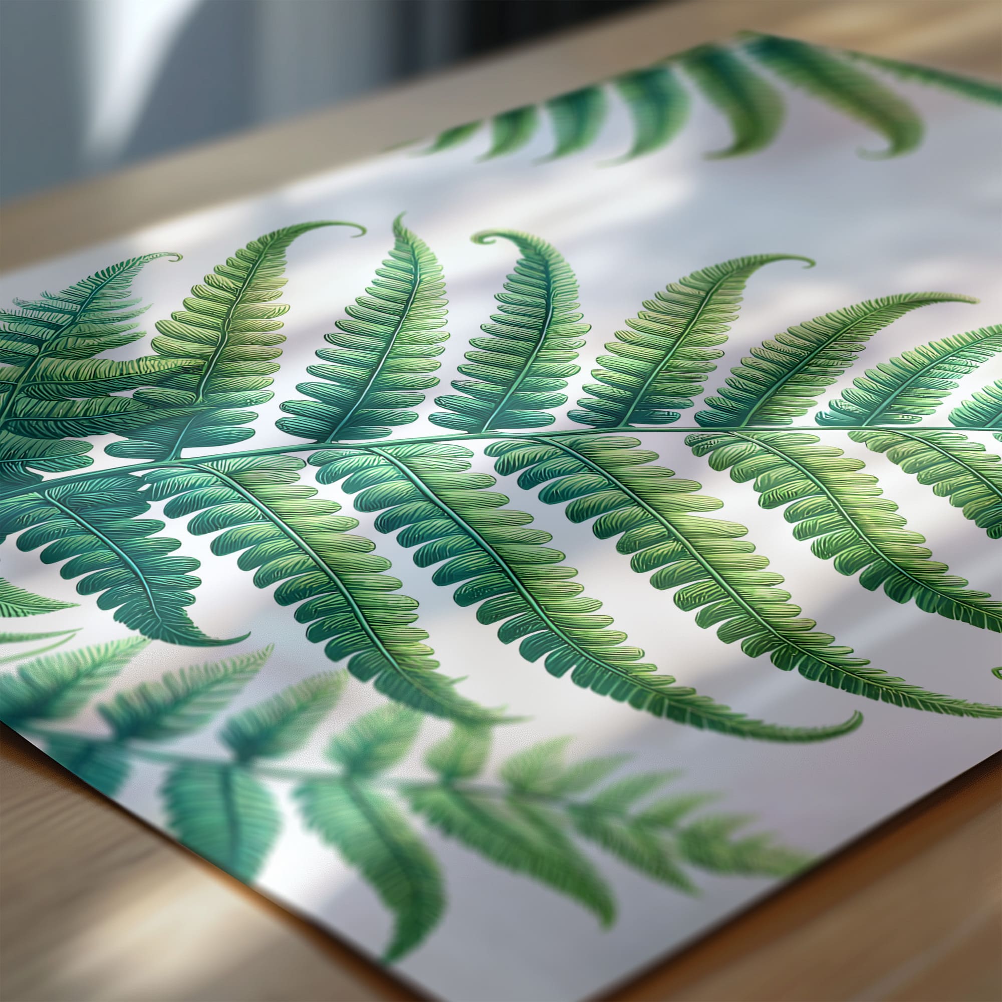 Vibrant Greenery Trio | Fern, Eucalyptus & Palm Leaf Prints - Image 3