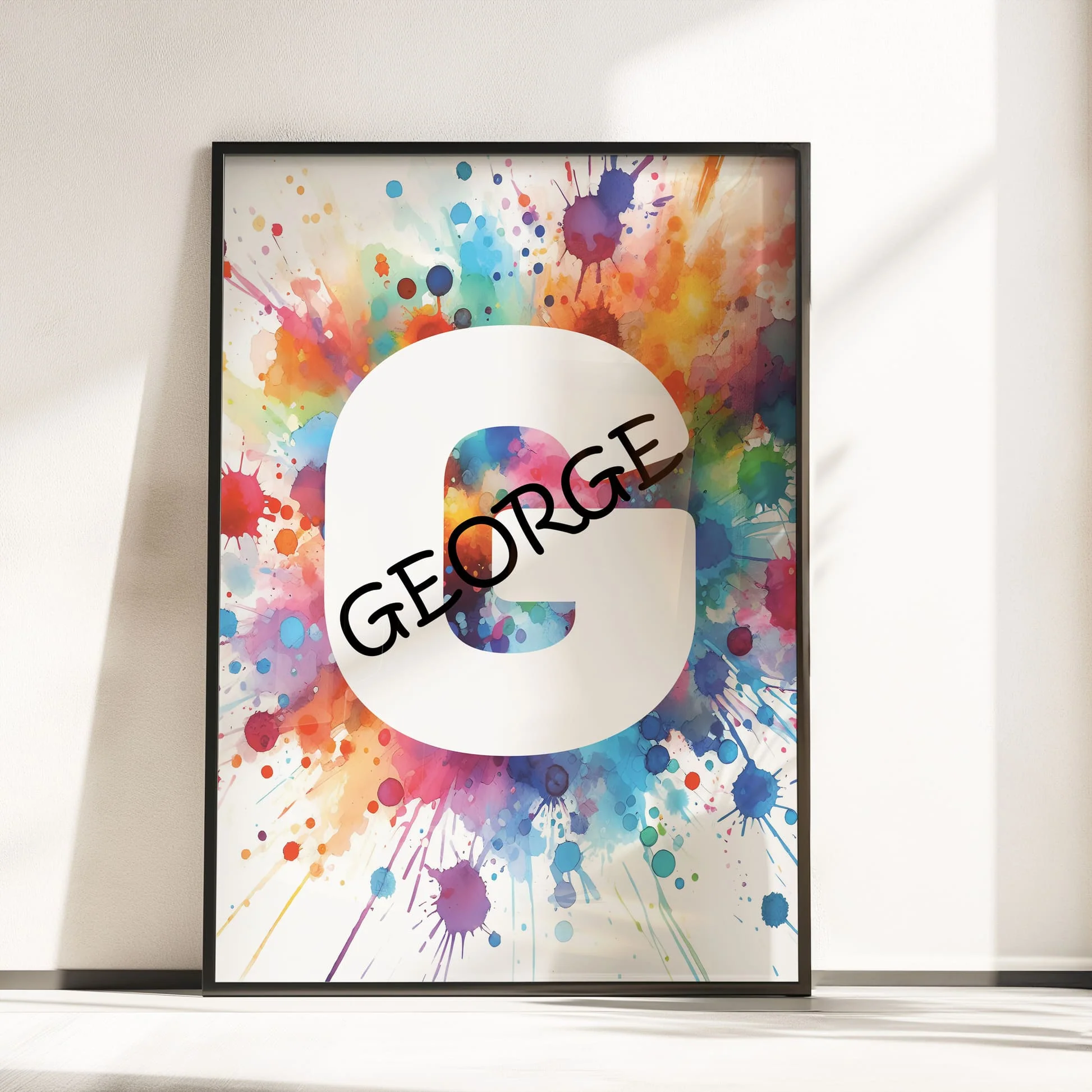 Bold & Vibrant Dinosaur Set | Set of 3 Personalised Nursery Art - Image 4