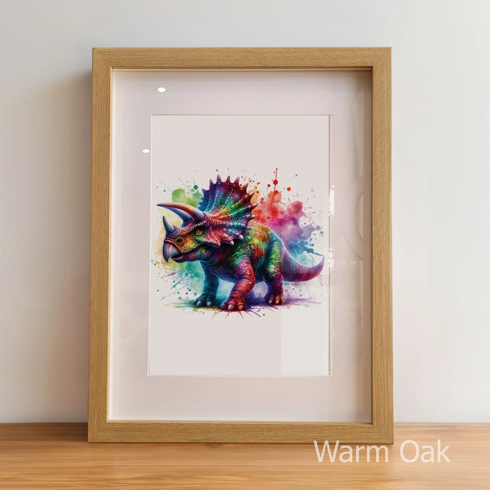 Bold & Vibrant Dinosaur Set | Set of 3 Personalised Nursery Art - Image 5
