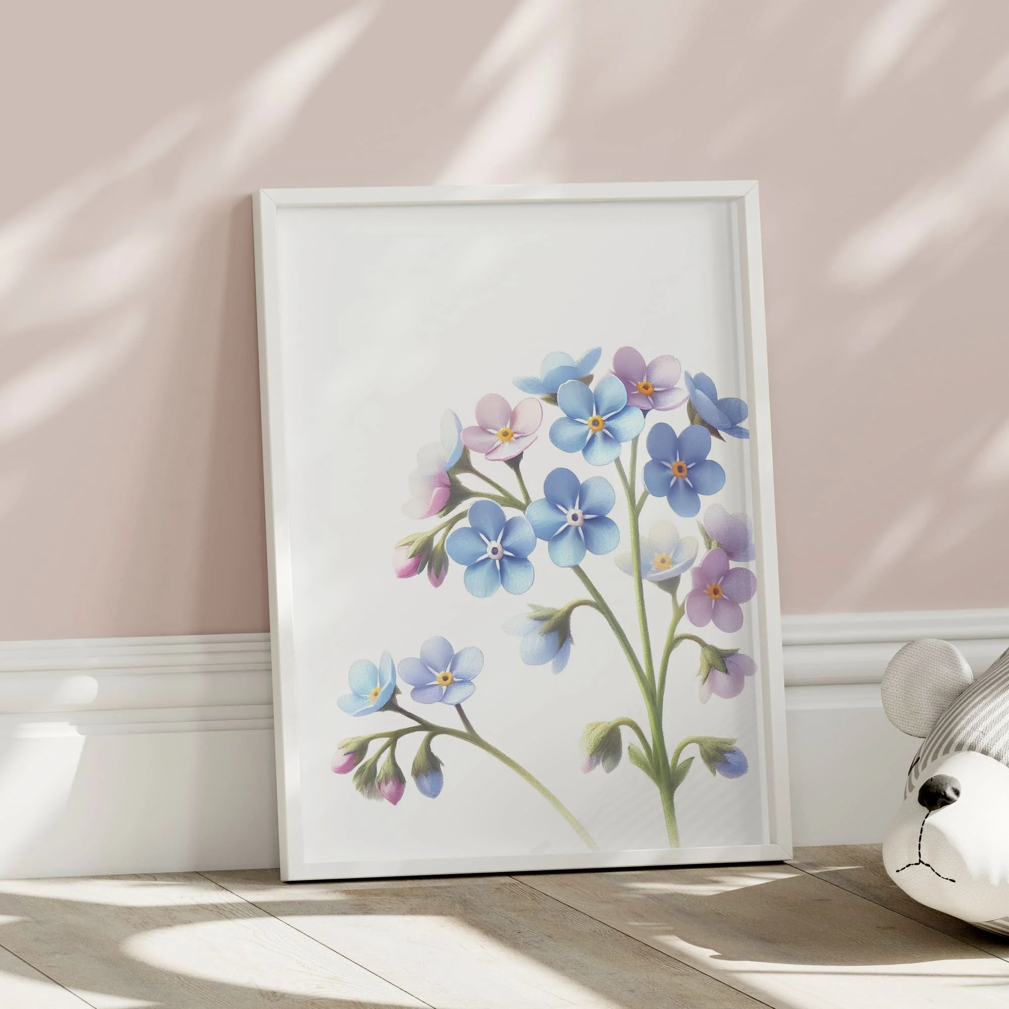 Vibrant Wildflower Trio | Bright Nursery Prints Set of 3 - Image 3